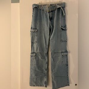 Zara cargo jeans